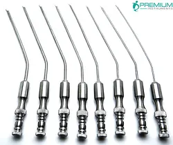 Frazier Aspiration Tubes are used to suction away debris and liquid from a wound during surgical procedures. Frazier...