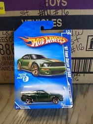 HOT WHEELS 2010 FASTER THAN EVER 07 FORD SHELBY GT500 GREEN #138 FACTORY SEALED. Condition is 