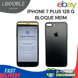 Apple iPhone 7 Plus 128Go - Noir BLOQUE MDM GESTION A DISTANCE. (38)