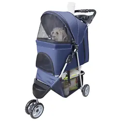 Comfortable & Safe Travel?For your convenience, our pet stroller features a detachable pet carrier. This versatile...