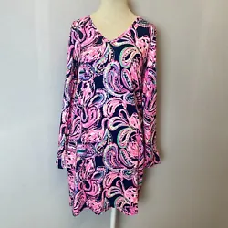 This Lilly Pulitzer® Arlette Long Sleeve Dress is an easy-fit mini dress. Bright, fun and ready for anything! XS 0...