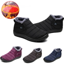 ✔ Material & Quality: The snow boots are water-resistant upper,rubber sole and fully fur lining,suitbale for winter...