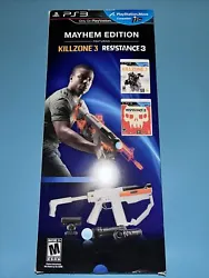 Mayhem Edition (Resistance 3 + Killzone 3) Sony Playstation 3 w/Playstation Move. Brand new Sealed Never opened See...