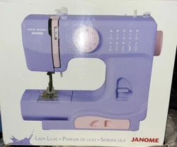 Janome Lady Lilac Sewing Machine 525B- Tested Works! W/box. Kids Sowing Machine. Condition is New. Shipped with USPS...