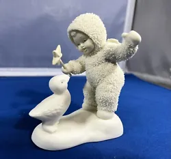 This auction is for the Snowbabies figurine, ‘Dreams Do Come True’, dating from 2000. This Snowbaby is about to...