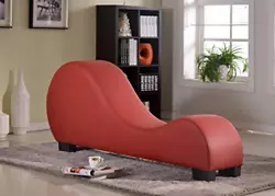 The comfortable chair for yoga relax or lovemaking, exercise, stretching when watching TV. Modern Faux Leather Sex...