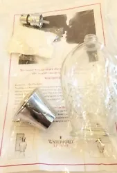 Complete kit, converts bottle into bud vase with instructions.