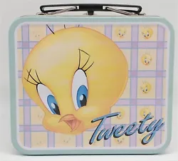 Warner Bros. 1999 Tweety Bird Tin Mini Lunch Box.
