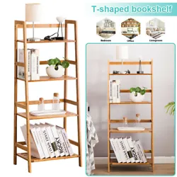 The bookshelf has four tiers to provide enough storage area for you to place and displace books, magazines and other...