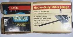 Woodstock D3123 - Heavy-Duty Miter Gauge New In Box.