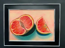 This beautiful artwork depicts a juicy grapefruit in stunning detail, bringing a touch of nature and beauty to any...