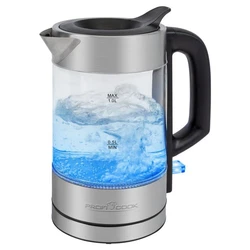 Bouilloire pratique de 0,5 litre en verre. Réservoir deau en verre de sécurité résistant à la chaleur. Boîtier en...
