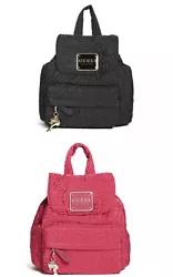 Completed with an exterior zip pockets and front logo detail. Photos may be brighter or darker depending on your screen...