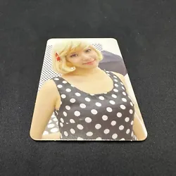 This item is the original, official Tiffany (Version B) photocard included in the first Korean pressing of SNSDs 3rd...