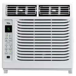 TCL 5,000 BTU White Window Air Conditioner With Remote: TAW05CRW0N. Sleep Mode: automatically adjusts the temperature...