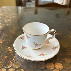 No chips cracks or crazing! This exquisite tea cup and saucer set is a true gem for collectors and tea enthusiasts...