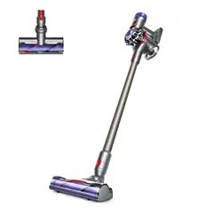 The Dyson V8 Animal cord-free vacuum is engineered for homes with pets. The battery chemistry delivers up to 40 minutes...