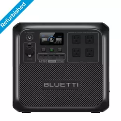 [Power All Your Needs] - The AC180 boasts 1800W output and 11 outlets to handle almost anything you plug in. With a tap...