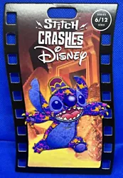 Stitch Crashes Aladdin. Stitch as Aladdin. Disney Pin Trading. New and on card. All of our pins are in hand. All of our...