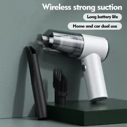 【Multifunctional Vacuum Cleaner】 Portable handheld vacuum cleaners provide 1 brush nozzle,1 slit nozzle, these...