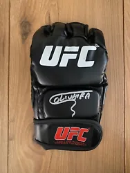 Charles Oliveira Signed MMA Glove.   Stock Image Used. You will receive a similar.   $8 Shipped with USPS First Class...