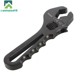 Specifications: AN3-AN16 Adjustable Aluminum Wrench Fitting Tools Spanner Made of Aluminum Stainless, durable and...