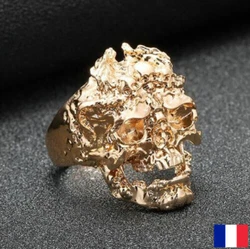 Style : Tête de mort. Il est recommandé de ne pas mouiller ou humidifier le bracelet pour préserver son aspect...