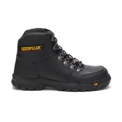 All the comfort and durability of Cat Work Boots at an ideal price. The new Outline steel toe boot is made with premium...