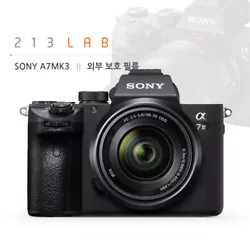 PROTECTIVE FILM FOR SONY A7M3. - Component (1Set) : Body Protection Film (2ea). - Even if you touch this film with your...