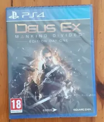 Deus Ex : Mankind Divided - Edition Day One - PS4 Neuf.