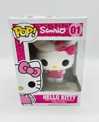 Hello Kitty 01 Funko Pop Vinyl Figure Original 2013 Sanrio Some Damage. There are a few scuff marks, some yellowing and...