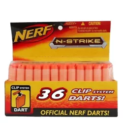 No. 62573. For best results, use genuine NERF darts with all your NERF Blasters. NERF darts give you high-flying,...
