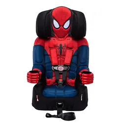 Your precious superhero will feel like a web slinger in this Spider-Man booster seat! Great for toddlers and older kids...