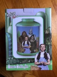 New in box The Wizard of Oz Ceramic Cookie Jar collectible!