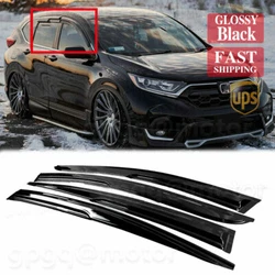 Window Visor Deflector. 4X Window Vent Visor Rain Guard Deflector For Acura TL 2004 2005 2006 2007 2008. JDM Smoked...