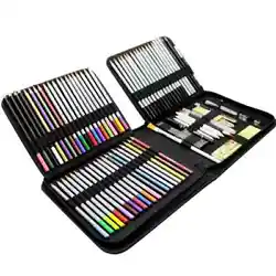 THE 33 ART DRAWING KIT Perfect pencil set for all your artwork needs. 3 Charcoal Pencils ,2 Graphite Pencils ,6...