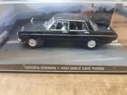 TOYOTA CROWN 1/43 James Bond Collection Film We Live Twice Only FABBRI.