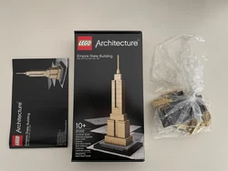 LEGO ARCHITECTURE 21002 - Empire State Building Complet TBE. - set complet- notice présente - petits sachets...