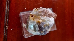Mineral Quatz Et Fluorite.