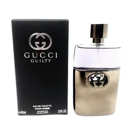 Gucci Guilty Cologne by Gucci, 3 oz EDT Spray for Men NEW In BOX.