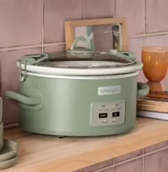 The stoneware bowl is removable and oven-safe. Cleaning this Crockpot slow cooker is easy: the stoneware and the glass...