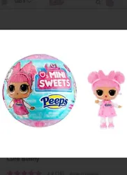 Brand new !!!  This listing is for one new factory sealed peeps doll.  What is shown in the photos is exactly what you...