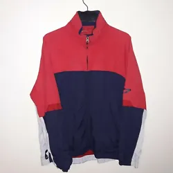Ralph Lauren Polo Sport rare vintage cycling jacket. Mens sz Large with some wear on zipper tassels and some...