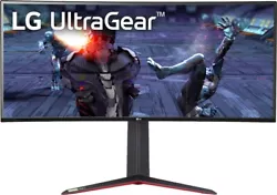 This LG Ultrawide UHD gaming monitor features FreeSync technology and is NVIDIA G-SYNC compatible to eliminate...
