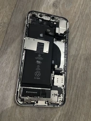 Red Rouge Chassis +vitre Arriere IPhone 11 Camera Batterie D’origine