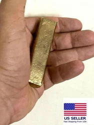 This gold bar is perfect for making jewelry and other crafts. Note: that the bar is Not pure gold. Note this bar is not...