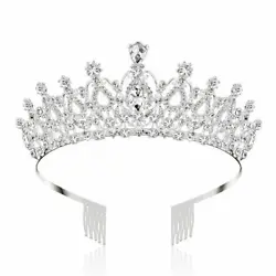 Durable and so pretty handmade, this is not plastic toy tiara. Have no nickel and lead, won’t make your skin...