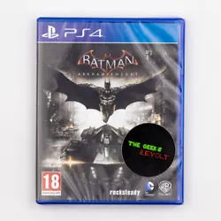 Batman: Arkham Knight [PAL]. Version Française PAL. NOS SERVICES Jaquette, boîte et notice nettoyé.