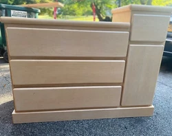 dressers for bedroom solid wood. 5 Drawers Smooth Solid Wood