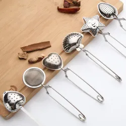 The stainless steel tea filter has strong rust resistance and high temperature resistance.The round machine has fine...